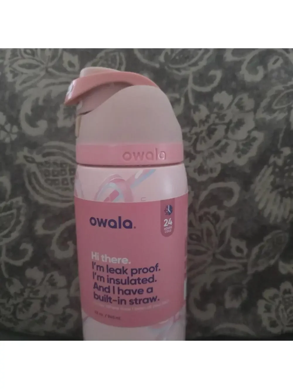 Owala FreeSip 32oz Insulated Stainless Steel Water Bottle - Authentic NIB